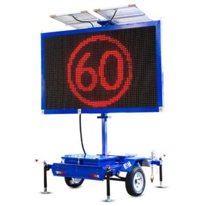TGH-6000 Mobile Solar LED Variable Message Sign