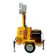 Hand crank diesel lighting tower for construction in Klerksdorp