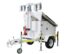 Towable solar LED lighting tower for roadworks in Ermelo