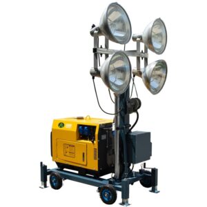 Portable metal halide mining light tower for sale in Groblersdal
